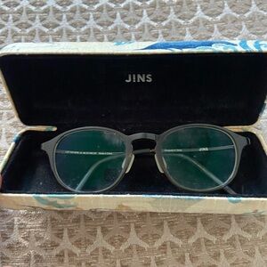 Jins Airframe Eyeglasses 48*21*140 LUF-16A-337B 28, eyeglasses